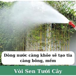 Vòi sen tưới cây 1000 lỗ chuyên cho rau, lan và hoa cây cảnh vườn rau 3