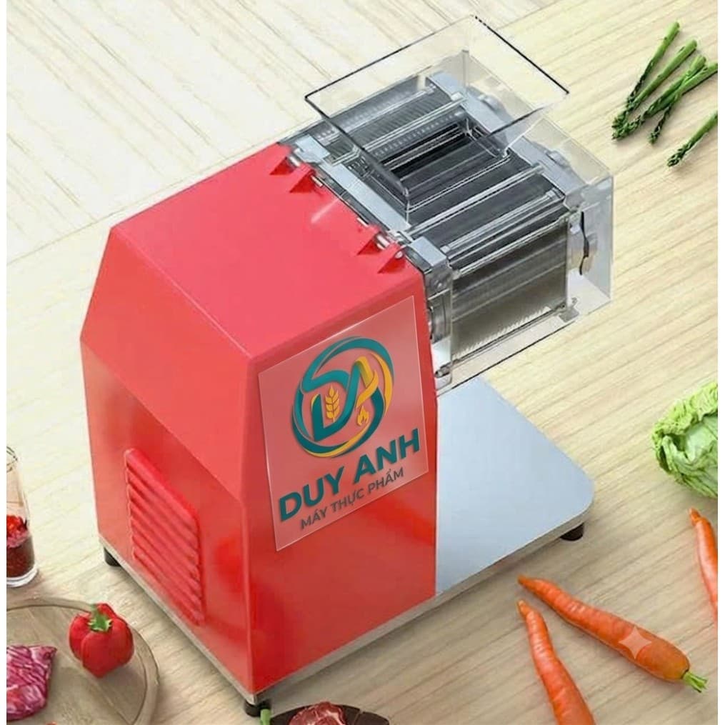 [Bảo hành 1 năm] Máy thái thịt dq90 với công suaart 1100w, thái thịt tươi, nướng, thịt bê, dê, bò lẫn da, cá,mực mới 100