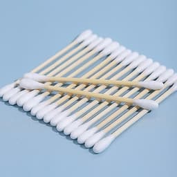 Combo 5 Gói Bông Tăm Ngoáy Tai Thân Gỗ Gói • 100, [SL Thực 90 - 95] Tăm Bông 2 Đầu, Que Gỗ Thân Thiện Tiện Lợi 6