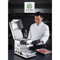 Máy thái thịt tươi sống QX 260 công nghiệp công suất 1500w lưỡi dao to nhất trong dòng máy công nghiệp 7