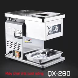 Máy thái thịt tươi sống QX-260, chất liệu inox 304, công suất 1100w, điện áp 220v/50hz, BH 12 tháng mới 100% 8