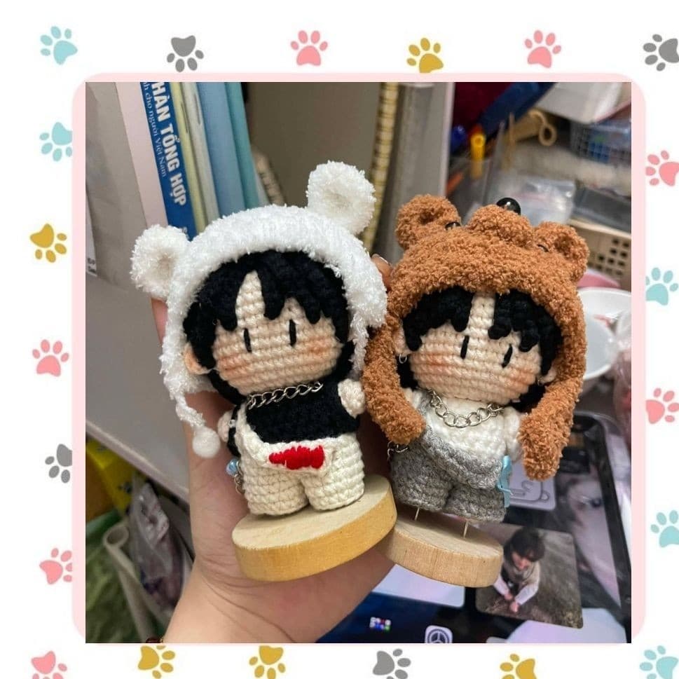 tlhh | Doll 9cm theo yêu cầu custom