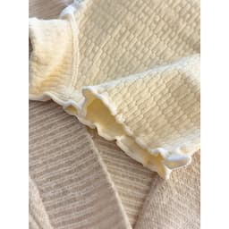 Combo 4 quần chíp đùi cotton gân tăm Nơ Xinh cho bé gái, quần đùi bảo hộ thoáng mát co giãn Cherikids 7