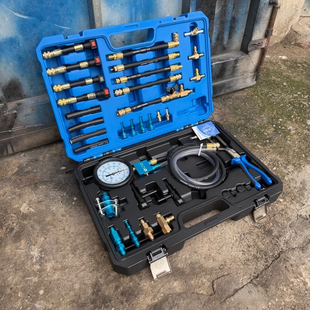 BỘ ĐO ÁP SUẤT BƠM XĂNG / NHIÊN LIỆU ĐA NĂNG KUNTECH KT-6142 (CAO CẤP)
