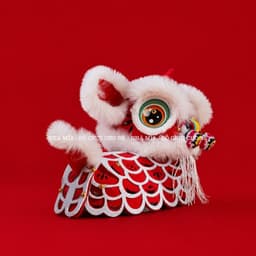 DIY tự lắp Đèn Lồng Trung Thu Cho Bé Tiểu Lân Đăng 35cm, Đèn Múa Lân Vải Dạ Bản VIP Premium Chụp Ảnh (Hàng Diy tự ráp) 5