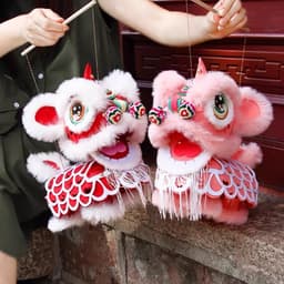 DIY tự lắp Đèn Lồng Trung Thu Cho Bé Tiểu Lân Đăng 35cm, Đèn Múa Lân Vải Dạ Bản VIP Premium Chụp Ảnh (Hàng Diy tự ráp) 8