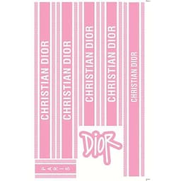 Bộ Tem Dán Xe diorrr moii zzz dán xe K1,VC,V1 Tem 3 lớp, không ảnh hưởng đến màu sơn của xe MIU MIU 4