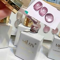 Mắt mèo ánh trăng hồng Milan-nail siêu sang, siêu xinh, hoàn hảo cho bạn Nail Michi 5