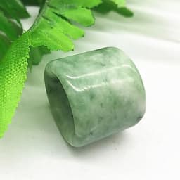 Nhẫn Ban Chỉ Đế Vương Đá Canxit Cổ Phong Trung Hoa Đeo Ngón Cái Nam Phụ Kiện Hán Phục Hoàng Tộc 9