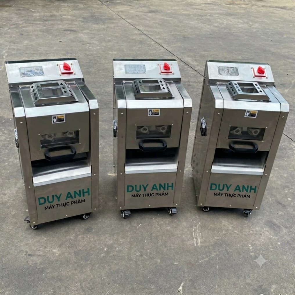 Máy thái thịt bò, bê, dê, thái bì, thái tai heo,... DQ8 công suất 2,2kw motor 100% dây đồng năng suất 500kg/H