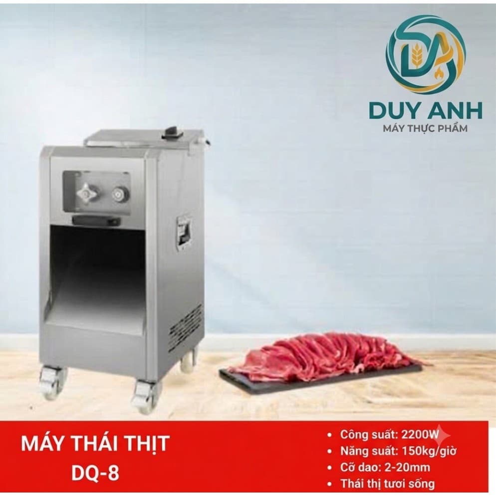 🔪 Máy Thái Thịt DQ08 –  CÁC CỠ DAO MÁY THÁI THỊT DQ08 - THÁI ĐA DẠNG ĐỘ DÀY, ĐÁP ỨNG MỌI NHU CẦU
