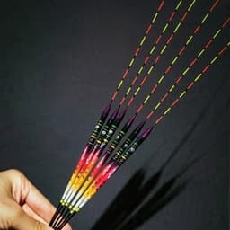Phao câu rô Super QL HOẢ ĐIỂU - phao câu rô diếc chép,.. tải chì 1.0g, 1.2g, 1.4g dáng thon dài tín hiệu nhậy 3
