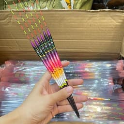 Phao câu rô Super QL HOẢ ĐIỂU - phao câu rô diếc chép,.. tải chì 1.0g, 1.2g, 1.4g dáng thon dài tín hiệu nhậy 5