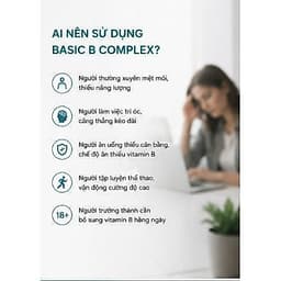 Viên Uống Vitamin B-Complex Thorne Sản Sinh Năng Lượng, Hỗ Trợ Não Bộ Và Hình Thành Hồng Cầu Thorne 4