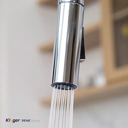 Vòi rửa bát Kluger KLF0008SC - Vòi rút 2 chế độ nước Nóng - Lạnh 6