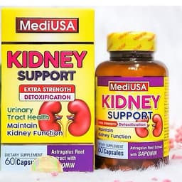 Hỗ trợ tăng cường chức năng thận Kidney Support MediUSA ( 60v) 1