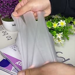 Hộp 100 Găng Tay Thực Phẩm,găng tay dùng 1 lần TPE siêu dai siêu bền chống thấm nước  5