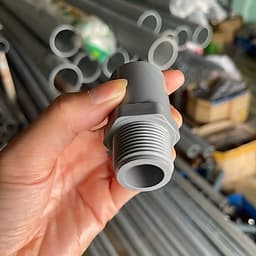 "Nối Ren PVC Phi 21, 27, 34 - Ren Trong & Ngoài - Nhựa Siêu Thành Chất Lượng Cao" 5