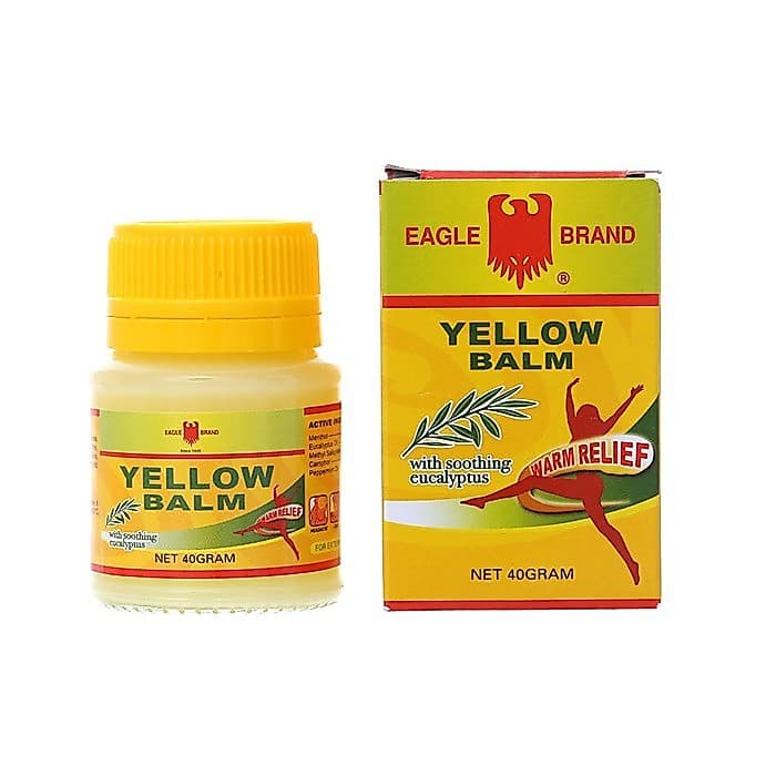 Dầu cù là Con Ó Yellow Balm - Eagle Brand 40g