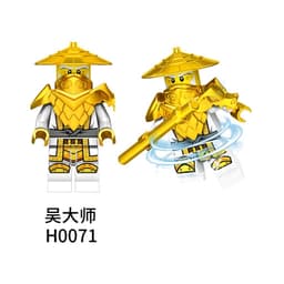 [IN LƯNG][2 Mặt]Đồ Chơi Lắp Ghép Trưng Bày Mô Hình Ninjago-Minifigures Ninjago Seasson15 3