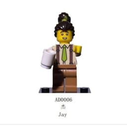 [IN LƯNG][2 Mặt]Mô Hình Nhân Vật Đặc Biệt Ninjago-Lloyd Đồ Ngủ,Wyldfyre Lloyd Jay Nya Đồ Làm Việc 3