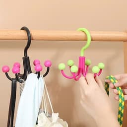 Combo 3 Móc Treo Đa Năng 6 Nhánh - Giải Pháp Hoàn Hảo Cho Phòng Ngủ, Tắm GIúp Tối Ưu Không Gian 2
