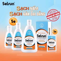 Dầu gội Selsun chống gàu, sạch gàu & hết ngứa da đầu Selsun Anti-Dandruff Shampoo 3