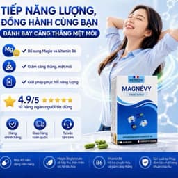 Vyphto Magnévy – Magie Bisglycinate + B6 nhập Pháp! Giảm mệt mỏi, căng thẳng, ngủ ngon, năng lượng tràn đầy mỗi ngày 💛 4
