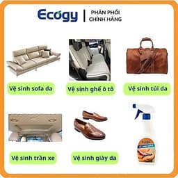 Vệ Sinh Sofa Da Ecogy – Làm Sạch Vết Bẩn, Trả Lại Bề Mặt Sạch Đẹp & Bóng Mịn Chỉ Sau Vài Phút 4