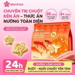 BEMYSTAR Thức ăn nén cho chuột hamster cải thiện kén ăn tăng cường vóc dáng 1