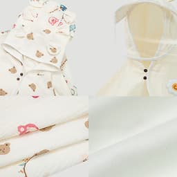 Áo Choàng Xô Chống Nắng Vải Muslin, Áo Tránh Gió Kèm Mũ Chắn Mềm Mại, Thoáng Mát Cho Bé MR053 4
