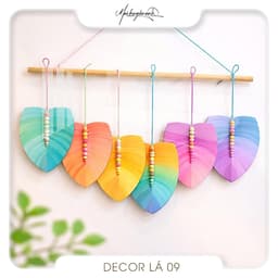 Bộ Tranh Lá Gỗ Nghệ Thuật - Mai Huyền Anh - Trang trí decor nhà cửa, homestay, khách sạn, quán cafe 9