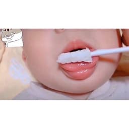 Hộp 30 que gạc rơ lưỡi, que tưa lưỡi  vệ sinh răng miệng cho bé EmmaKids , dùng được cho bé sơ sinh và trẻ nhỏ-LULABU 5