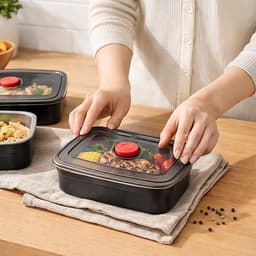 Set 3 Hộp Inox 304 VIP có nắp silicol dung tích1500ml  – Hộp Đựng Thức Ăn, Bảo Quản Thực Phẩm kín không lo mùi 4