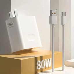 Bộ Sạc Nhanh 80W SUPER VOOC Cổng USB Type C, Sạc Nhanh Không Nóng Máy 8