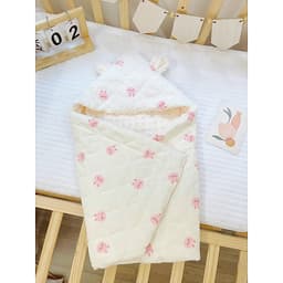 [ Baby ] COMBO Chăn Ủ Xô Muslin Trần Bông Hạt Đậu Cao Cấp Dày Dặn Và Ấm Áp Cho Bé Sơ Sinh 6