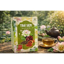 [COMBO 3 HỘP] Trà Sen Gạo Lứt Linh Chi Hỗ Trợ Giấc Ngủ , Vóc Dáng , Thanh Lọc Cơ Thể 9