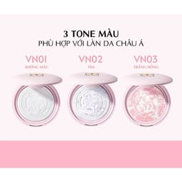 [TẶNG CỌ] Phấn phủ thuỷ tinh MENOW Việt sắc tinh hoa mỏng nhẹ tự nhiên kiềm dầu 7gr 4