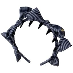 Bờm Phồng  Tóc Hàn Quốc Sang Trọng -Bờm Tóc Nữ với  Nơ Độc Đáo Màu Nâu-Đen 3