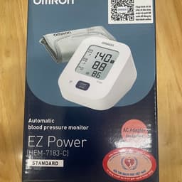 Mới    2026 - Kèm Adapter) Máy Đo Huyết Áp OMRON EZ Power HEM-7183-CAP - Bảo hành 5 năm 6