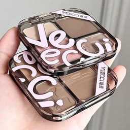 Veecci Bảng Phấn Mắt Bắt Sáng Tạo Khối Ba Trong Một Đa Năng Có Độ Bóng Cao 4