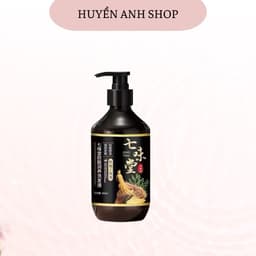 Dầu gội chống rụng tóc QIWEITANG nhân sâm, kích thích mọc tóc và giảm gãy rụng chính hãng 1
