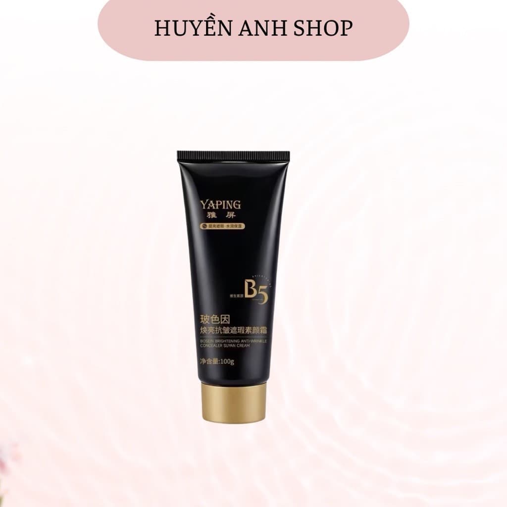 Kem che khuyết điểm chống nhăn Kem trang điểm mặt Chống mồ hôi Cách ly dưỡng ẩm giả No @