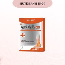 Cao dán gót chân, miếng dán gót chânlàm giảm tình trạng đau nhức gót chân hộp 6 miếng 1