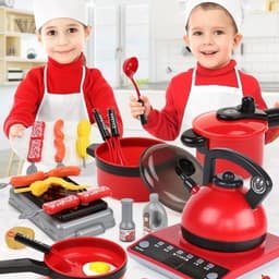 Bộ đồ chơi nấu ăn cho bé , đồ chơi nhập vai nấu ăn , hiệu ứng âm thanh mô phỏng chân thực 6
