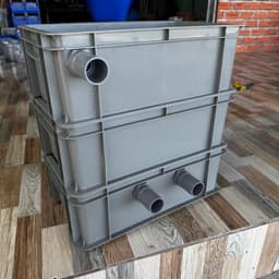 Bộ lọc Baki 45x27x16 (In out 34) TẶNG GIÀN MƯA, lý tưởng cho ao cá cảnh dưới 1500 lít. 4