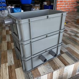 Bộ lọc Baki 45x27x16 (In out 34) TẶNG GIÀN MƯA, lý tưởng cho ao cá cảnh dưới 1500 lít. 6