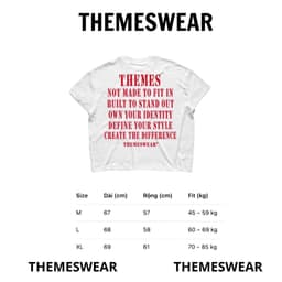 Áo Thun THEMESWEAR SLUB Tee Chất Xược Thoáng Mát Full Tag 6