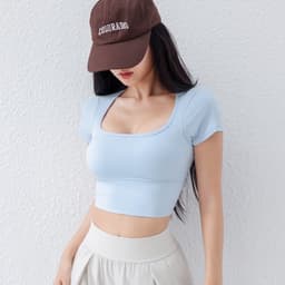 [Hoả Tốc Sẵn] Đồ Tập Gym,Yoga,Pilates Áo Bra Thể Thao Có Tay Đệm Ngực Hở Lưng Pha Lưới QC 3