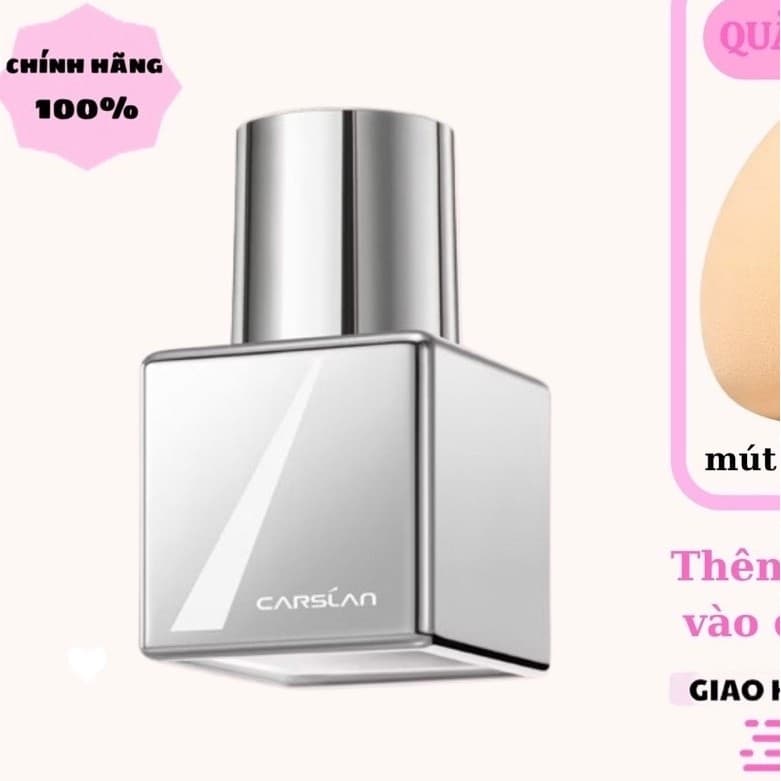 Kem Nền Chống Nắng Carslan White Magnet SPF50+ PA++++ 30g – Che Phủ Mịn Lì, Chống Lem, Kháng Nước, Lâu Trôi